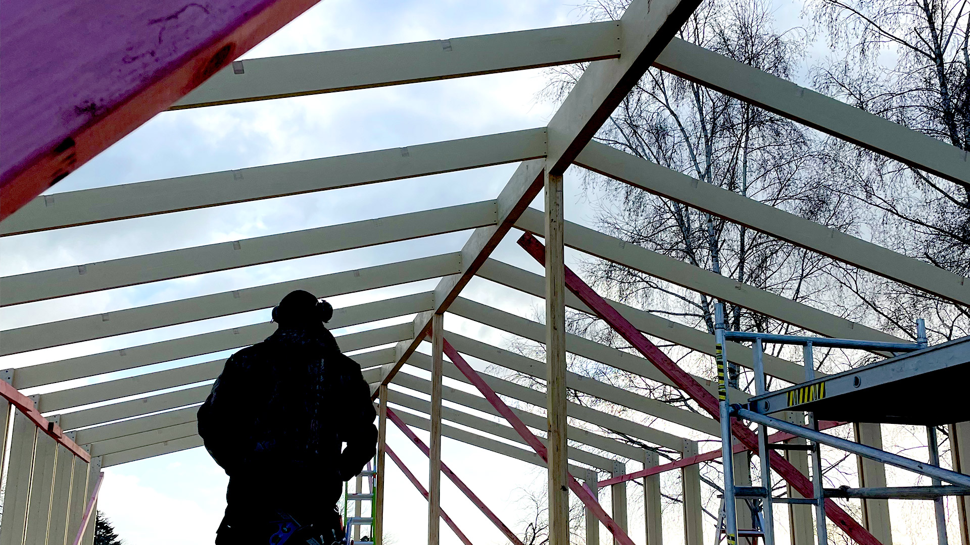 GRIT team working on a construction site